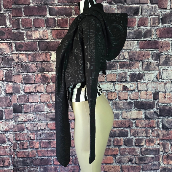 Killstar Unholy Sabbath Cropped Hoodie - Picture 8 of 13